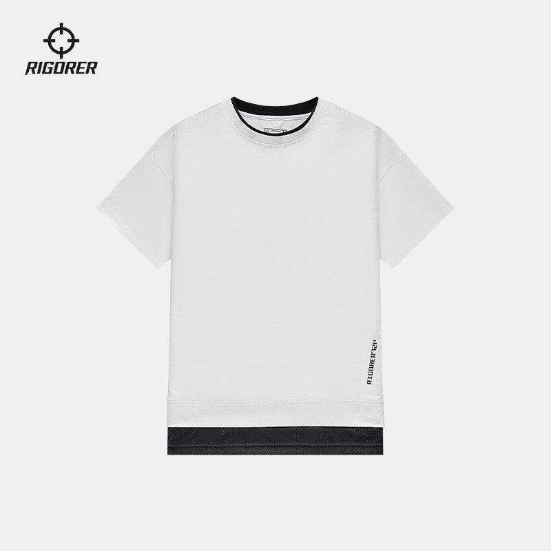 'Play Together' Round Neck T-Shirt [Z122110409]