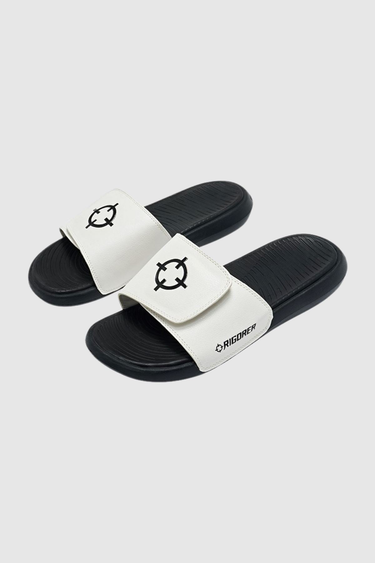 White/Black|Rigorer Adjustable Slides [SL504]