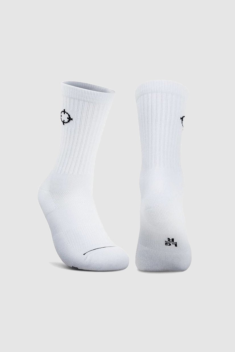 White|Rigorer Crew Socks - Bundles of 2/3 [S322]