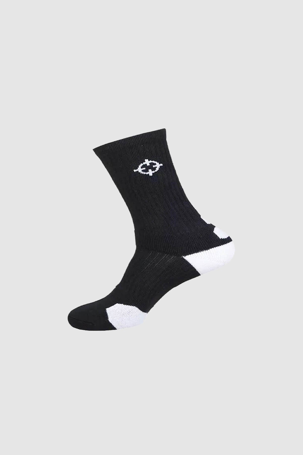 Black/White|Rigorer Kids Crew Socks
