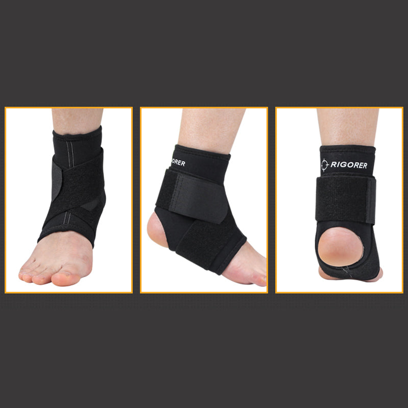 RIGORER ANKLE GUARD WITH STRAP [DH-6009]