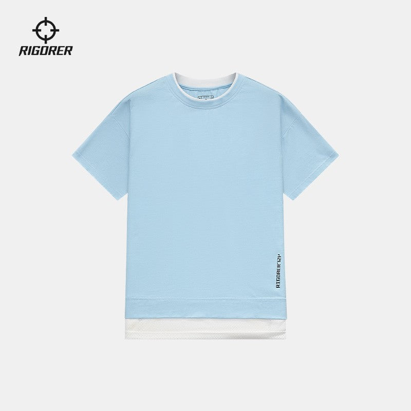 'Play Together' Round Neck T-Shirt [Z122110409]