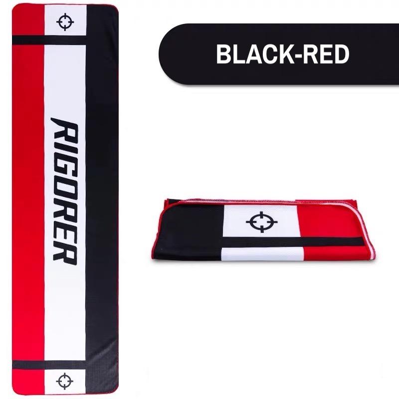 Black/Red|Rigorer Sports Towel [TO605] 